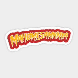 Mahomesamania Sticker